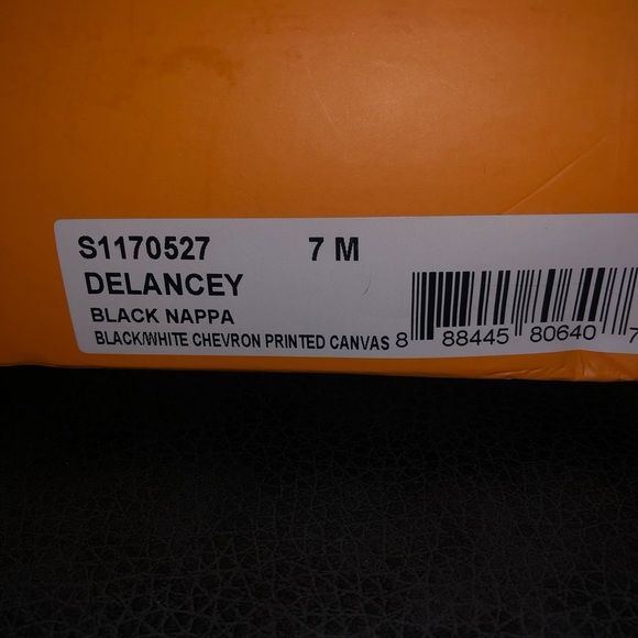 BNWT Kate Spade Delancey Black Wedge Sandals - Picture 9 of 9